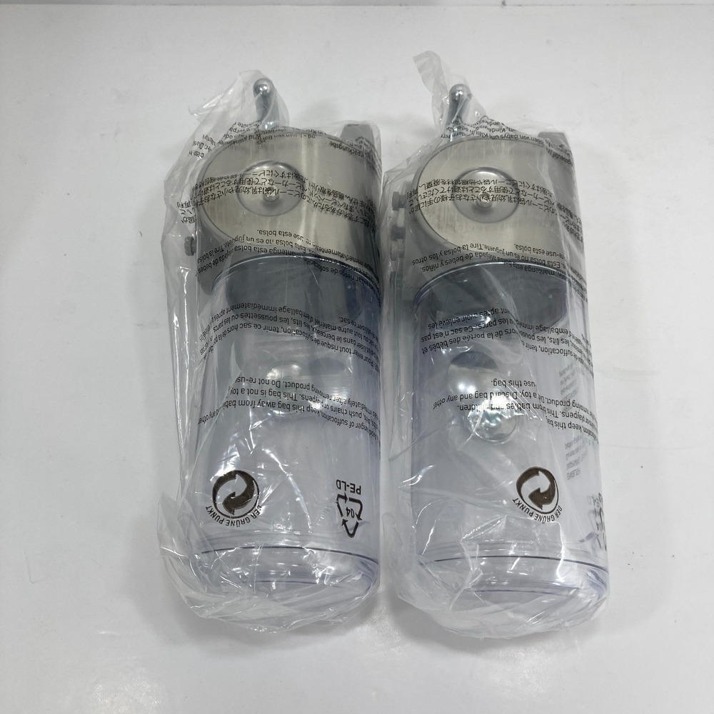 Lot of 2 Simplehuman Wall Mount Shower 15 oz. Shampoo/Soap Dispenser Only - NEW